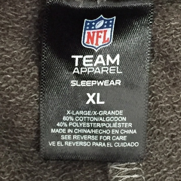 NFL NY Jets Shorts Mens XL Grey Gray Sleepwear - Picture 7 of 9